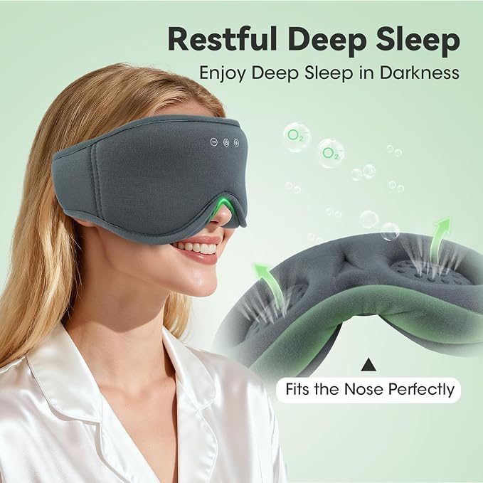 3D Bamboo Cotton Sleep Mask - Image 4
