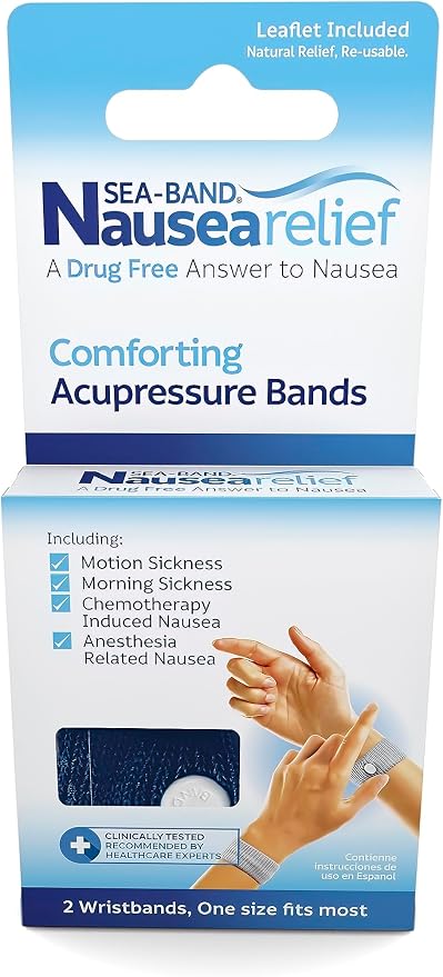 Sea-Band Anti-Nausea Acupressure Wristband - Image 3