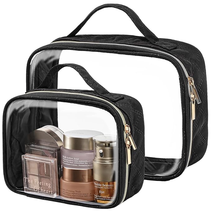 PACKISM Clear Makeup Bag by Packism