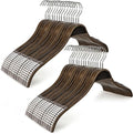 TOPIA HANGER Slim Wooden Hangers by TOPIAHANGER