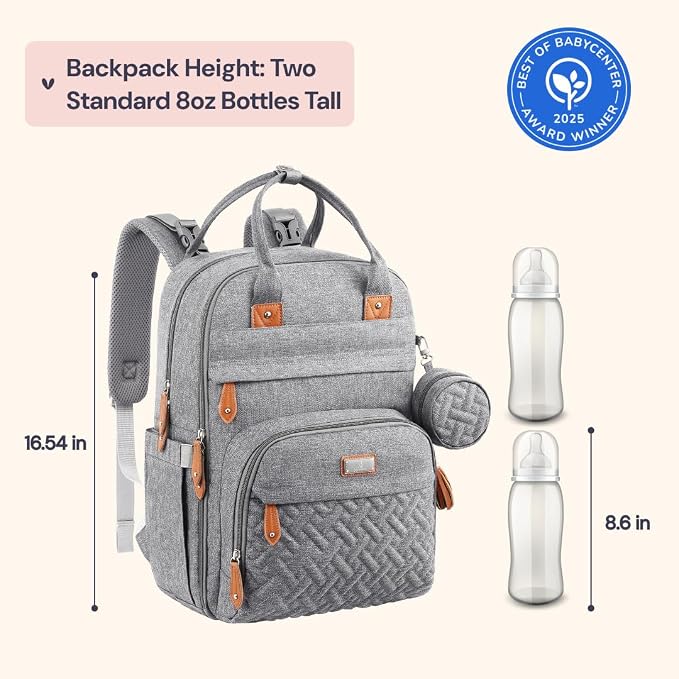 BabbleRoo Diaper Bag Backpack - Image 2