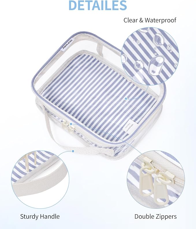 Narwey TSA Approved Clear Toiletry Bag - Image 5