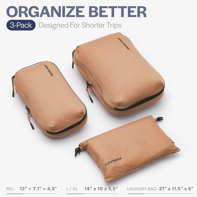 Aerotrunk Ultralight Compression Packing Cubes - Image 3