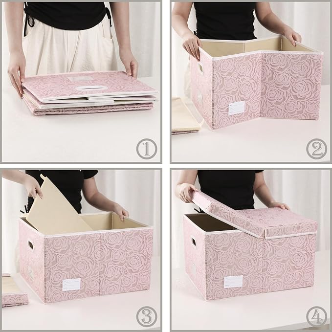 PRANDOM Extra Large Collapsible Storage Boxes - Image 5