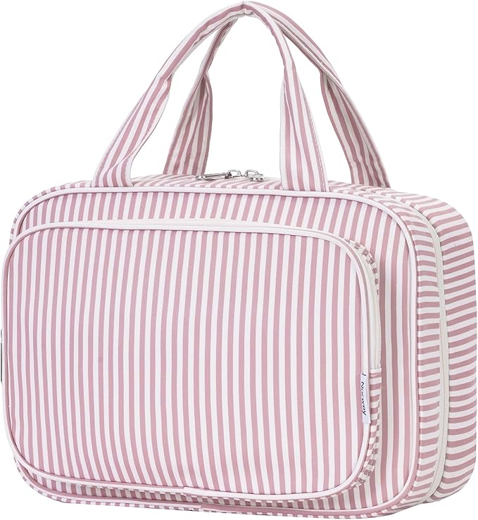 Narwey Striped Travel Toiletry Bag by Narwey