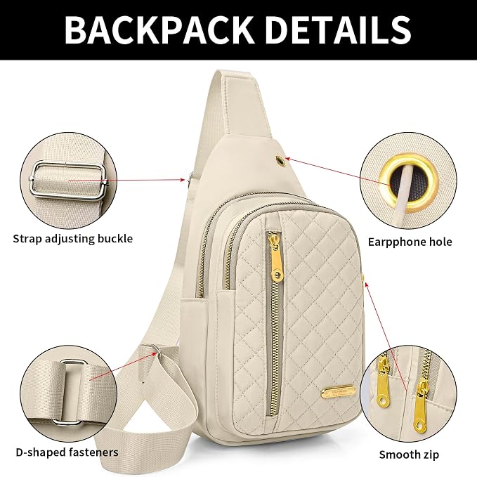 Small Sling Bag For Women Men Casual Crossbody Sling Backpack - Image 5