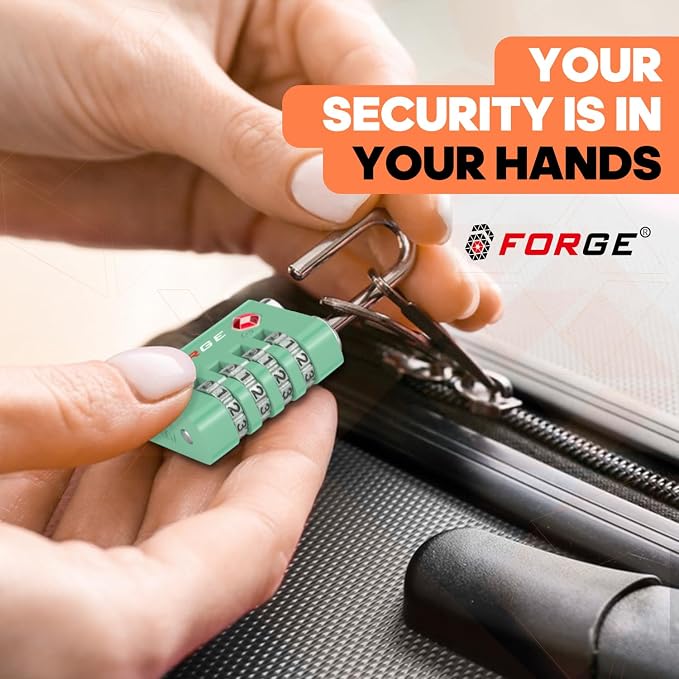 Forge Dual-Opening: Key or Combination Access Lock, TSA Approved Locks - Image 8