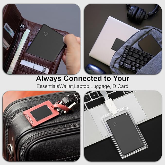 Wallet Tracker Card for Find My, Slim Wallet Finder, Smart Bluetooth Tracker Tag - Image 7