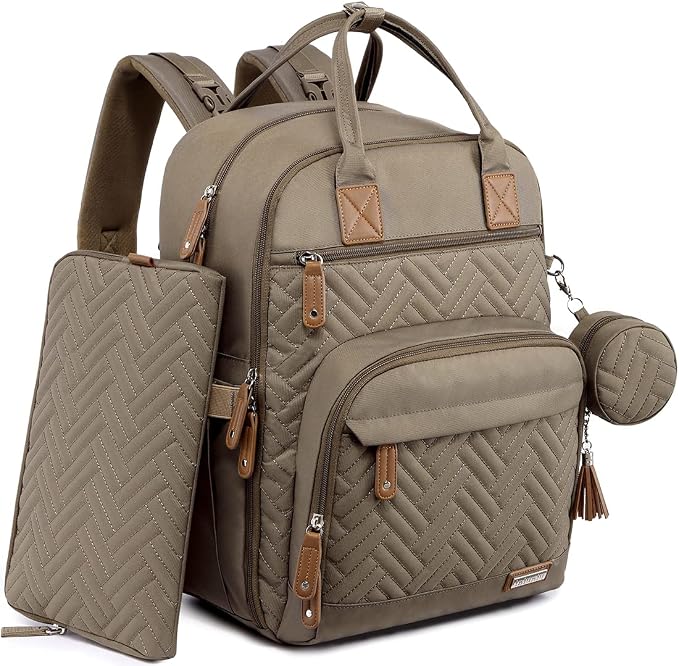 iniuniu Diaper Bag Backpack, 4 in 1 kit Large Unisex Baby Bags by iniuniu