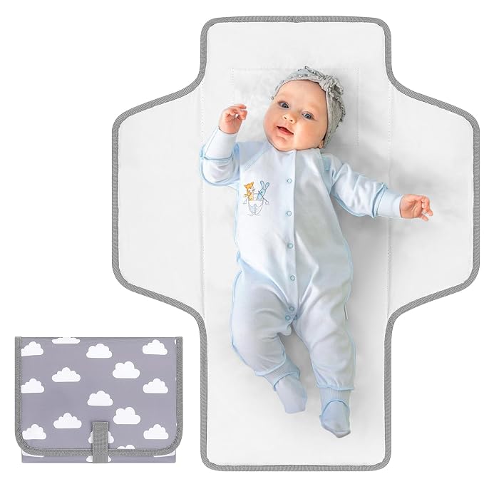 Accmor Portable Diaper Changing Pad, Waterproof Baby Changing Mat, Foldable by Accmor