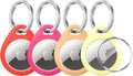 UNBREAKcable 4 Pack Holder for Apple AirTag Protective Case Waterproof TPU Shell by UNBREAKcable
