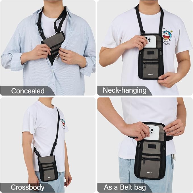 Hanke Passport Holder, Travel Wallet - Image 2