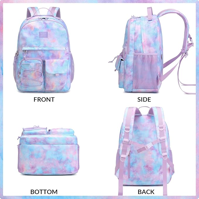 Lohol Galaxy Backpack for Kids Teen Boys Girls, Daypack - Image 7