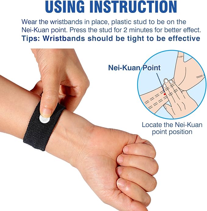 Motion Sickness Bands Anti Nausea Wristband - Image 3