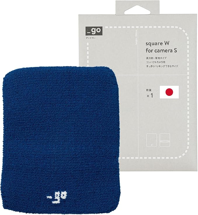 Camera Cover, Square W, Made in Japan, S size by PACKINGKNIT_GO