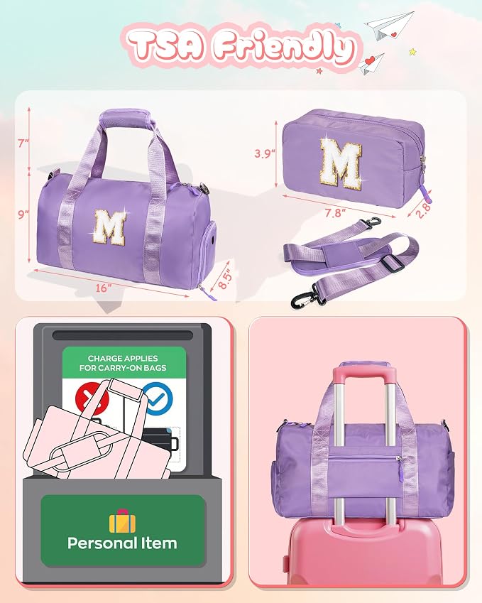 Gymnastics Bag for Girls for Kids-Girl Gym Bag - Image 3