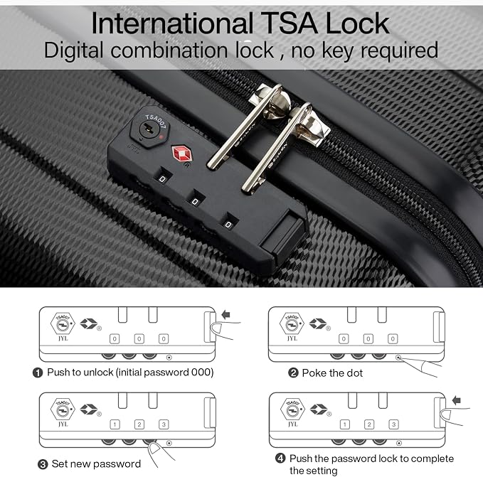 Hanke 16 Inch Underseat Carry on Suitcases - Image 6