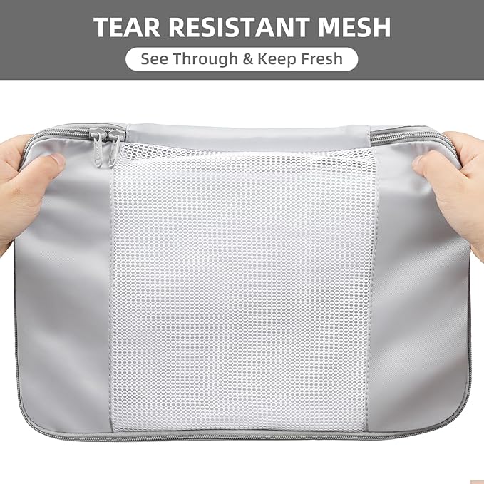 BAGAIL 6 Set/8 Set/10 Set Packing Cubes Various Sizes Packing Organizer - Image 6