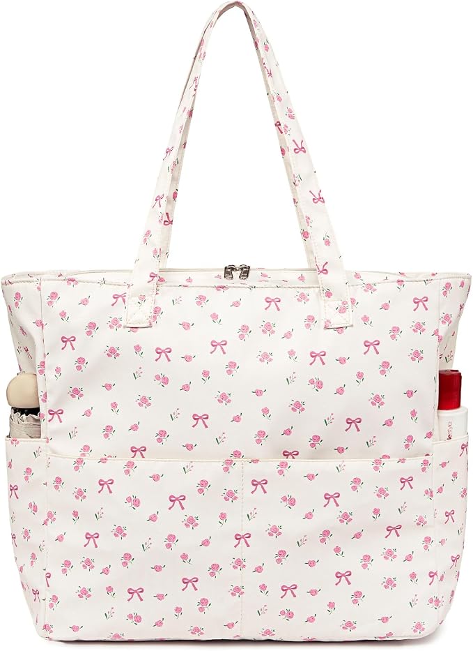 Beach Pool Bags Tote for Women Ladies Large Gym Tote Carry On Bag - Image 8