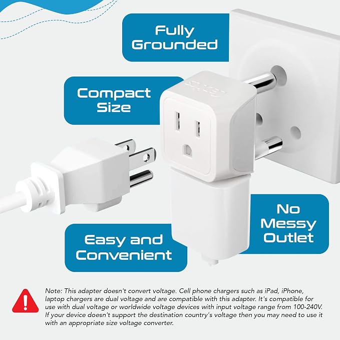 Ceptics South Africa, Namibia Travel Adapter Plug - Image 3