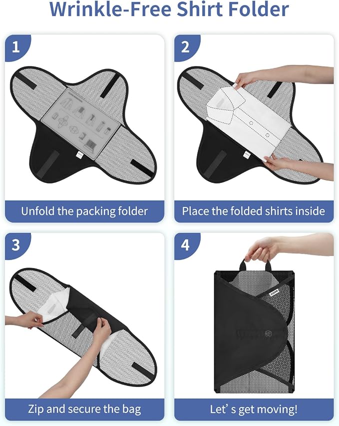 WANDF 7 Set Compression Packing Cubes - Image 2
