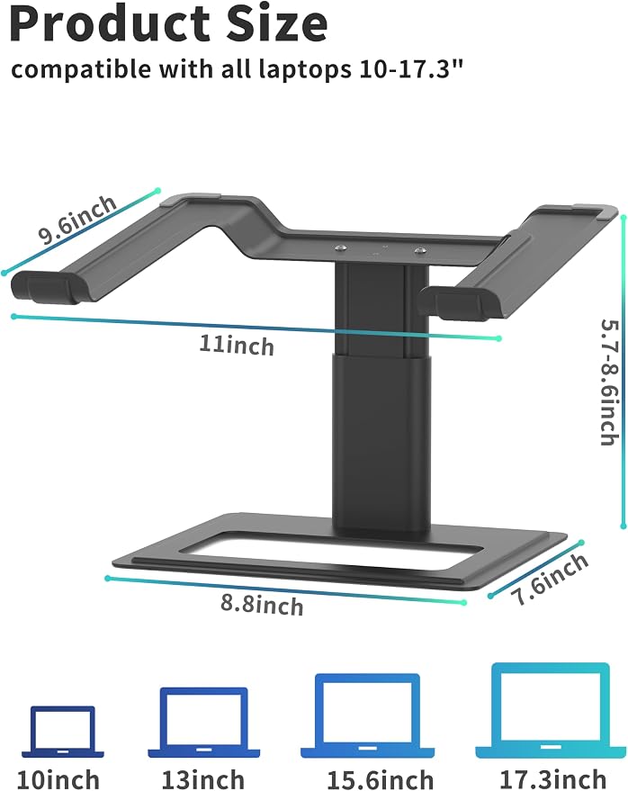SOUNDANCE Adjustable Laptop Stand - Image 2