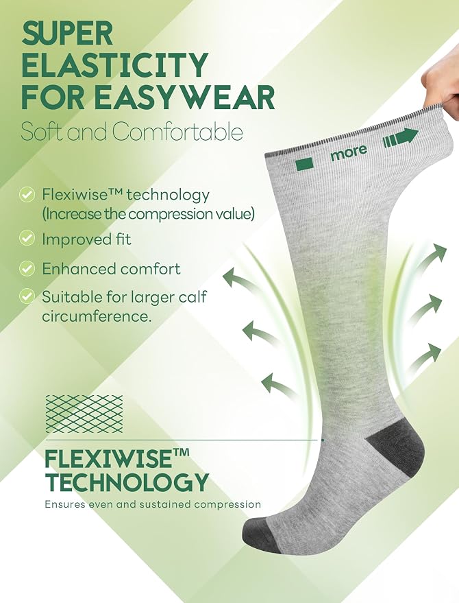 Bamboo Viscose Compression Socks - Image 3