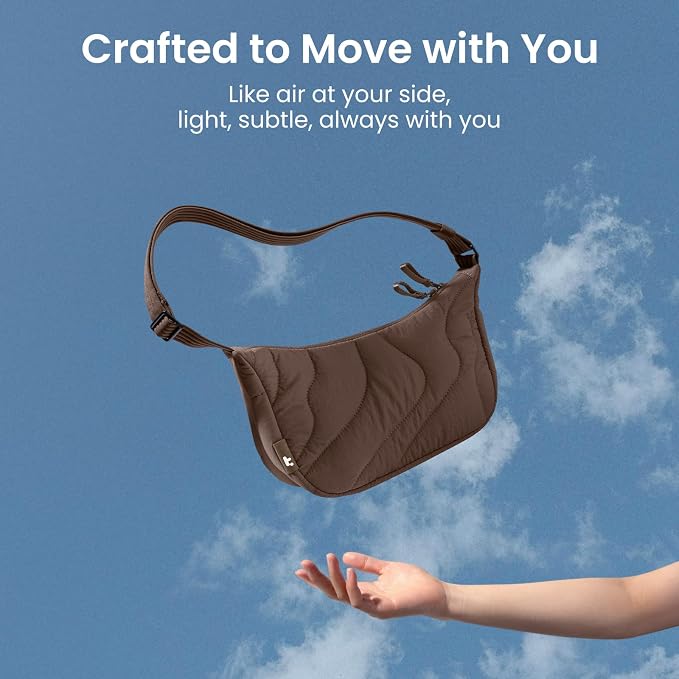 tomtoc 3.5L Puffer Sling Crossbody Bag - Image 6