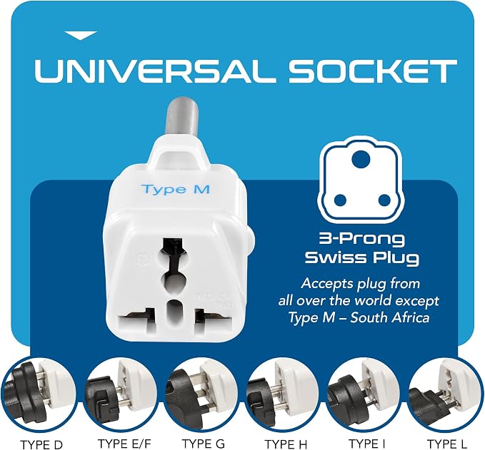 Ceptics South Africa Travel Plug Adapter - Image 3