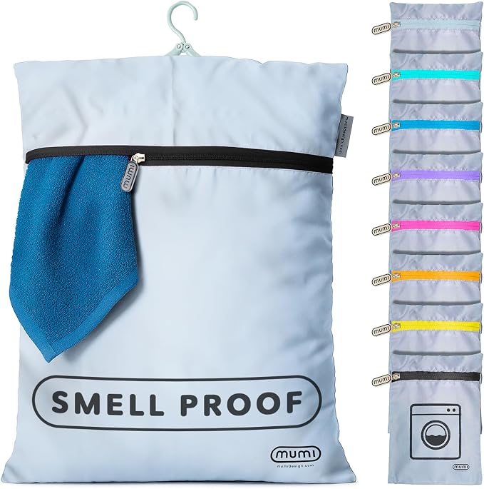 MUMI Travel Laundry Bag – Moisture & Smell-Proof Wash Bag by MUMI