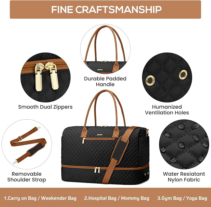Travel Bag Weekender Bags for Women - Image 5