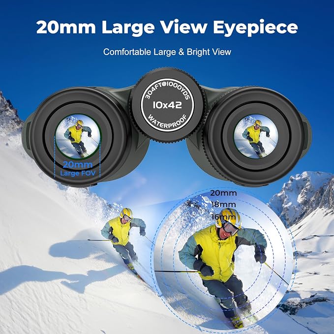 Gosky 10X42 HD Binoculars for Adults - Image 4