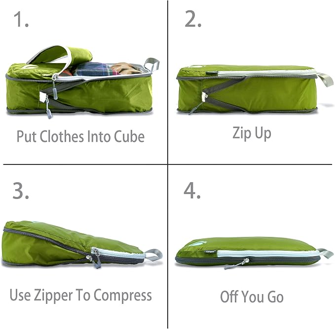 Cipway - 5 Set Compression Packing Cubes - Image 2