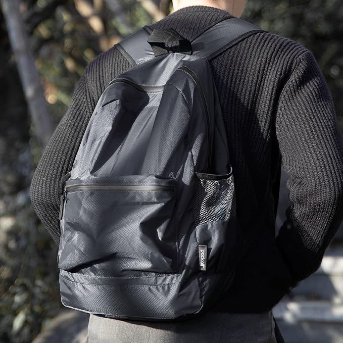 pack all 20L Lightweight Packable Backpack, Water Resistant Foldable Backpack - Image 8