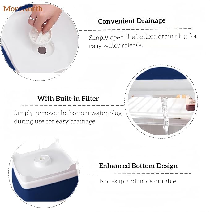 Collapsible Wash Basin 9L, Foldable Dish Tub - Image 6