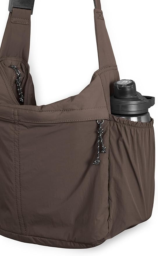 ODODOS 20L Crossbody Tote Bag Large Capacity Lightweight Hobo Shoulder Sling - Image 5