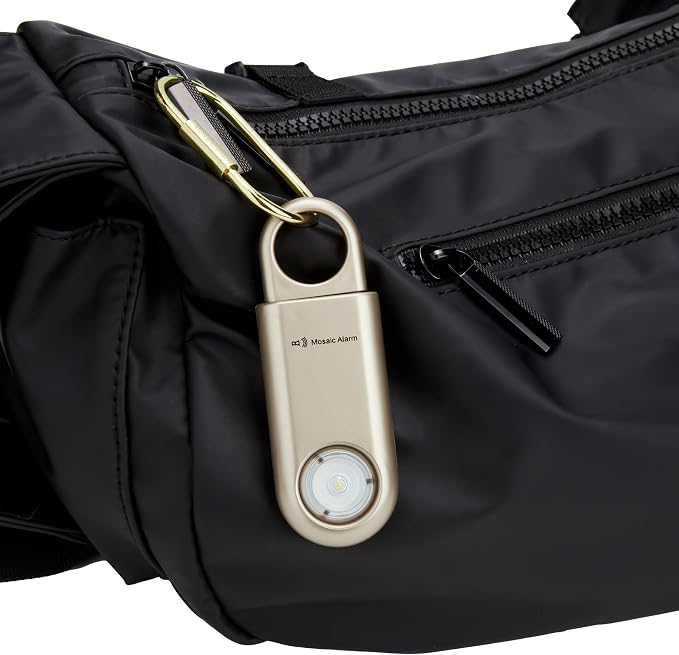 130dB Personal Safety Alarm Strobe Light. Loud Sound Keychain Siren - Image 6