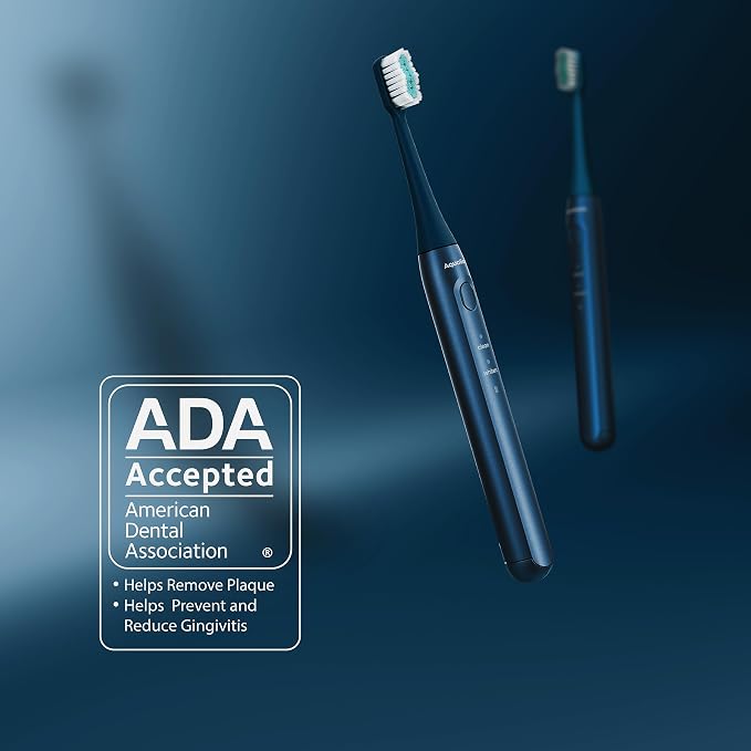 Aquasonic Icon ADA-Accepted Rechargeable Toothbrush | Magnetic Holder & Slim - Image 7