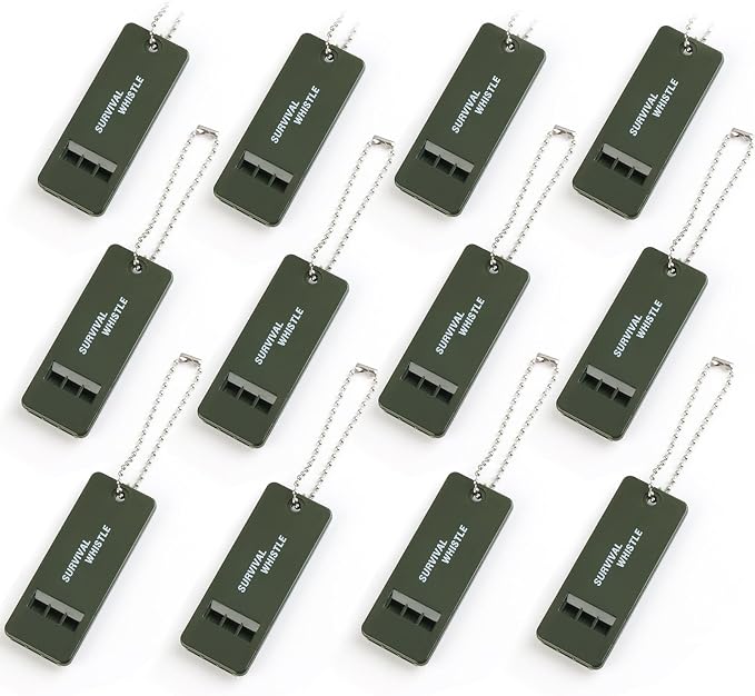 120 dB Emergency Whistles for Teachers, Flat Self Defense Safety Whistle - Image 8