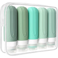 Travel Bottles for Toiletries, 5 Pack TSA Approved Travel Size Containers by CHEODIN