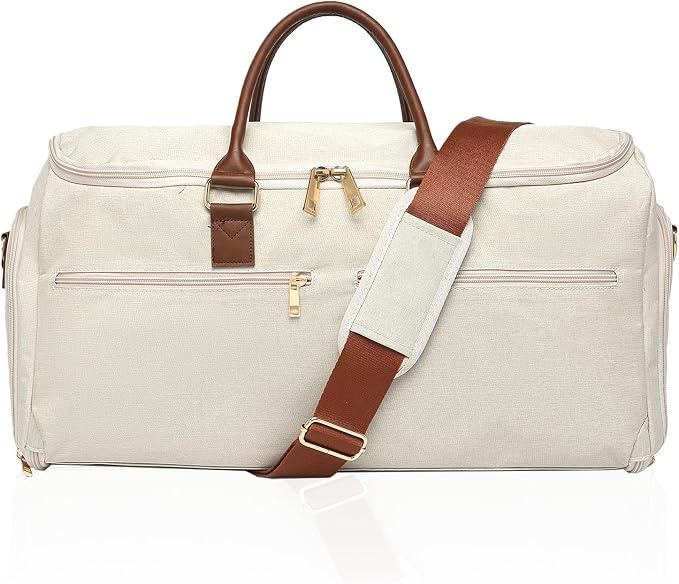 Carry On Garment Bag for Travel, Convertible Travel Garment Bag for Men Women by Seyfocnia