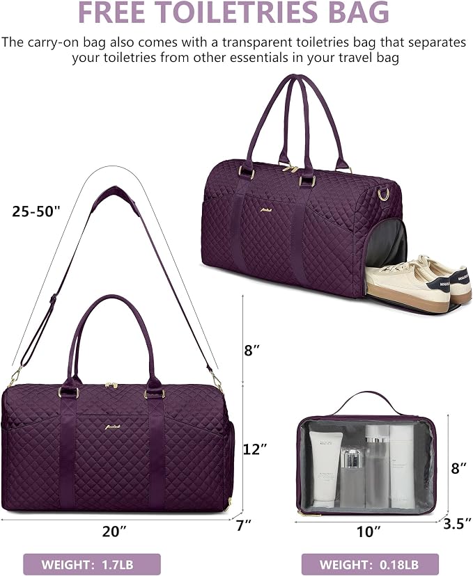 Weekender Travel Duffle Bag for Women - Image 2