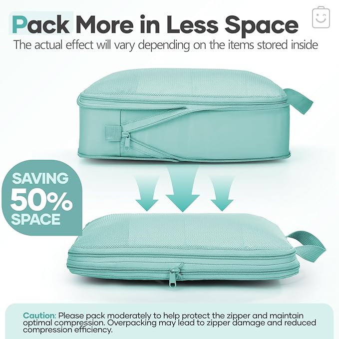 Veken 11 Set Compression Packing Cubes - Image 4