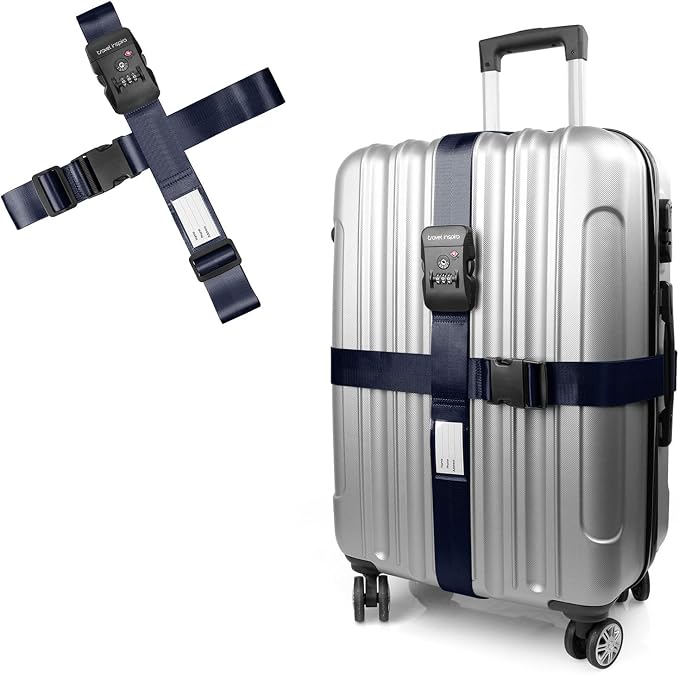 Travel Inspira Luggage Straps by TravelInspira
