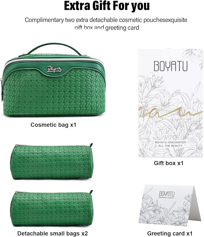 BOYATU Travel Makeup Bag Cosmetic Bags - Image 5