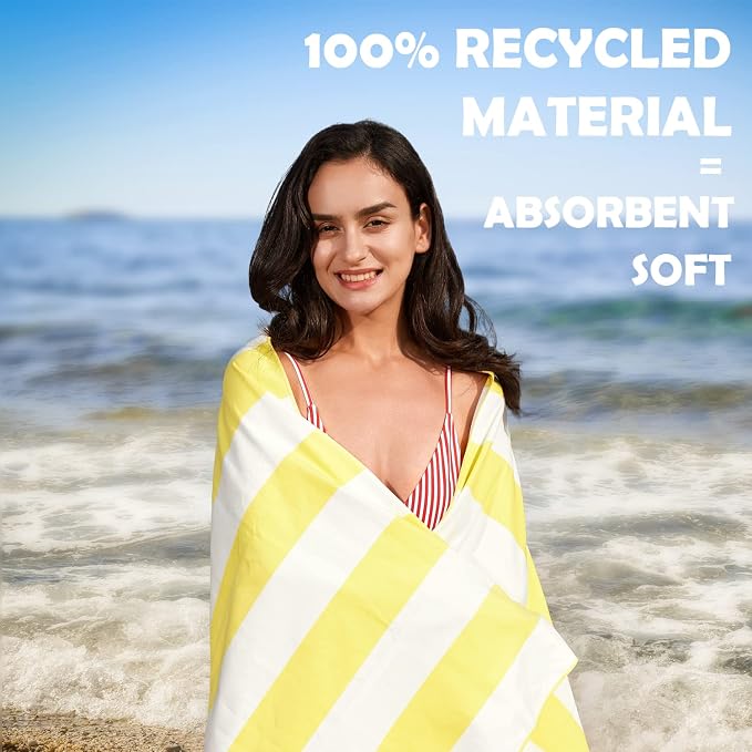 Your Choice Microfiber Quick Dry Sand-Free Beach Towel - Image 4