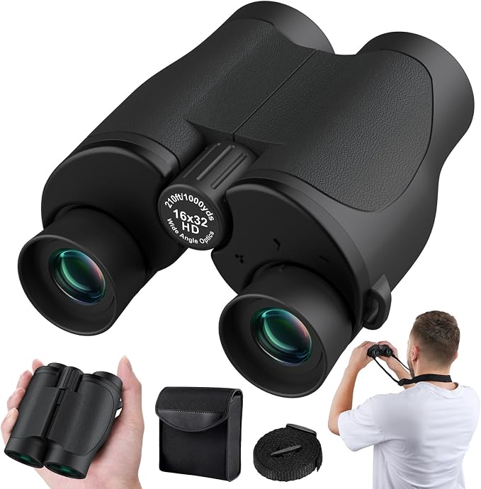 Aurosports 16x32 Compact Binoculars by aurosports