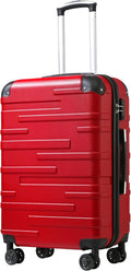 Coolife Luggage Suitcase Carry-on Hardside Travel Luggage TSA Lock Spinner by COOLIFE
