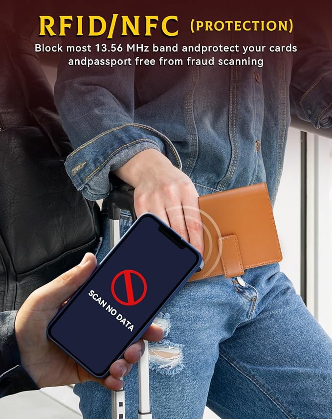 Passport Holder Wallet Cover Case - Image 3