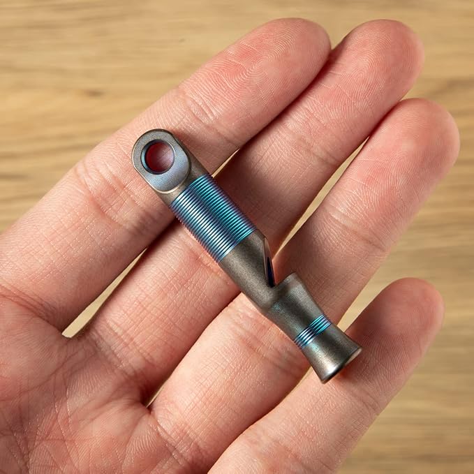WeKnife Emergency Whistle Survival Loud, Titanium Outdoor Safety Whistle - Image 7